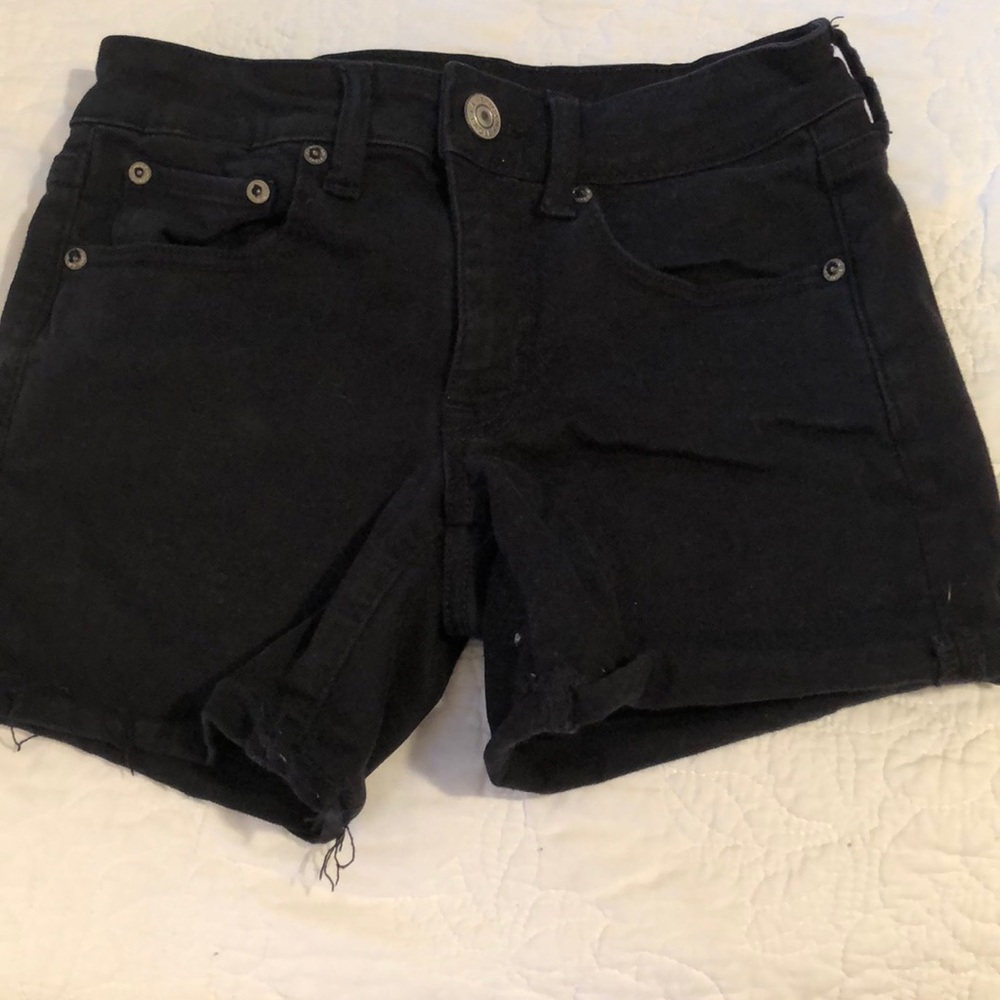 Black American eagle shorts!!